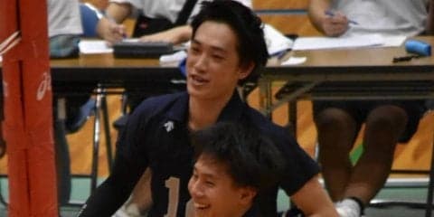 【バレーボール部男子】 １セットを取り返すも、大体大に敗北し開幕黒星