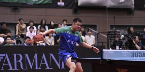 松平が丹羽に一矢報いるも木下マイスター東京4勝目＜卓球・Tリーグ結果速報＞