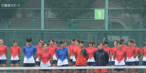 【テニス（女子）】リーグ戦はまさかの黒星スタート／関東大学テニスリーグ　筑波大戦