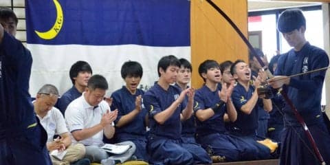 【弓道部男子】　秋季リーグ戦白星スタート