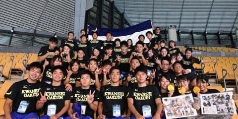 【水上競技部競泳パート】　総合得点３０点達成でインカレ閉幕