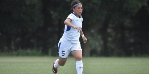 【ソッカー（女子）】大学リーグ第４節　４年生弾で２ゴールも、昨冬インカレの雪辱果たせず　帝京平成大学戦