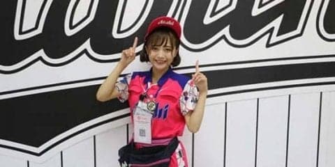 【ロッテ売り子名鑑】目指すは“レジェンド”との1-2フィニッシュ　元野球部マネの2年目ななさん