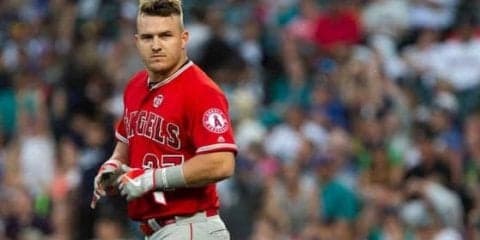 【MLB】大谷同僚のトラウトにアクシデント　右足神経腫を除去で戦線離脱か