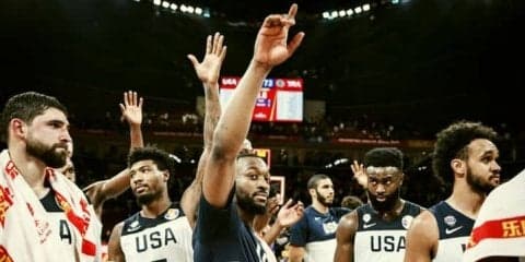 ディフェンスから勝機を見いだしたアメリカ、難敵を振り切りオリンピック出場決定