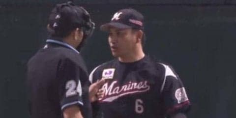 ロッテ井口監督、厳重注意と制裁金5万円　NPB発表