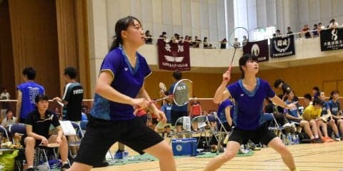 【バドミントン女子】秋季リーグ天理大に勝利し、開幕戦白星！