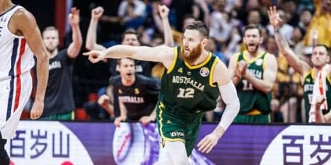 オーストラリアのべインズ「身体を張ったプレー」で仲間と初のメダル獲得を目指す