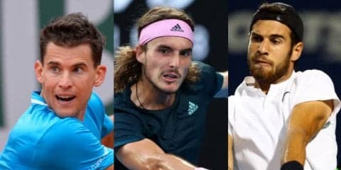 ティーム、チチパス、ハチャノフが敗退。BIG3と若手の格差が埋まらない