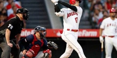 【MLB】大谷翔平、自己最速183キロ“弾丸18号”でMLB通算40号飾る　昨季超え62打点もエ軍は4連敗