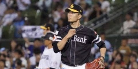 鷹・千賀、大一番で8回1失点の熱投！　「絶対に負けないという気持ちで」