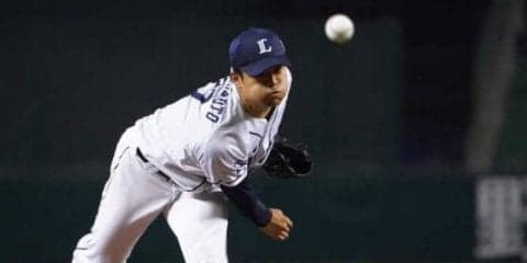 新人単独トップ7勝目　西武松本航、辻監督もうなずく「スピードガン以上のノビ」