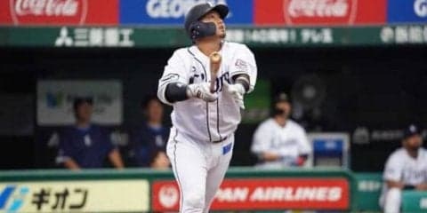 西武、森の22号2ランでいきなり先制！　中村＆山川に続く3人目、自身初100打点に王手
