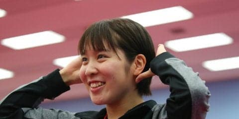 平野美宇「お気に入りです」 新たな髪色に“可愛い” の声続出