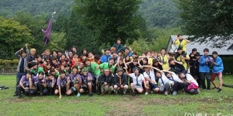 ８泊９日の野営生活　チームで育む愛／夏季合宿