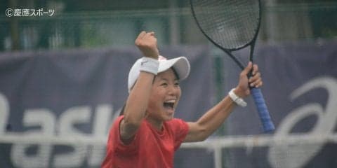 【テニス（女子）】ダブルスで２勝し山学大に快勝！／関東大学テニスリーグ　山学大戦