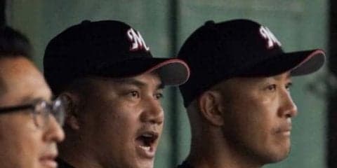 ロッテ井口監督、外野陣交錯のサヨナラ負けに淡々　「難しい？　普通の打球でした」