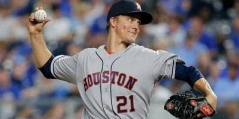 【MLB】アストロズのグリンキーが全30球団に勝利　古巣ロイヤルズ破り史上19人目快挙