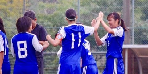 【サッカー部女子】　リーグ開幕戦は２０ー０で大勝！