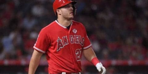 【MLB】トラウト、右足手術で今季絶望「残念だ」自己最多45本塁打でMVP候補も