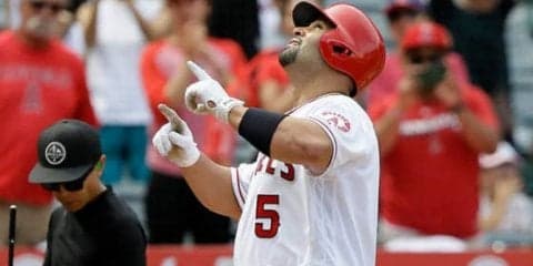 【MLB】プホルス、大谷＆トラウト不在の中で4打点と躍動　通算656本塁打＆2071打点に
