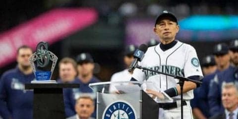 【MLB】「感動的なスピーチ」イチロー氏が行った全英語スピーチに米メディアの称賛止まず