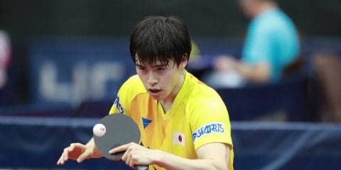 森薗政崇、アクシデントにも動じず1回戦突破＜卓球・パラグアイオープン＞