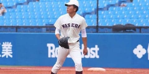 『あと一本』が--　好投の早川を援護できず開幕戦黒星／法大１回戦