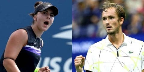 メドベージェフとアンドレスク、全米OPで2人を支えた22歳の投資銀行家の話