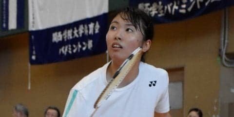 【バドミントン部女子】リーグ第４戦、１ー４でまたも龍大に敗れる