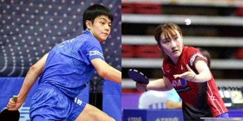 日本代表2ペアとも快勝　強敵揃いの準々決勝へ＜アジア卓球選手権・混合複＞