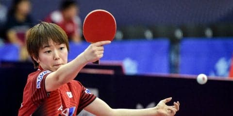 芝田沙季、ラリー戦制し2回戦へ＜アジア卓球選手権・女子単＞