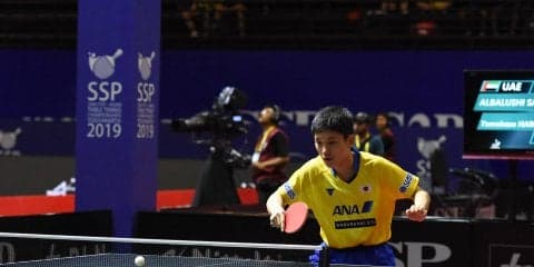 張本智和、勢い止まらず4回戦進出＜アジア卓球選手権・男子単＞