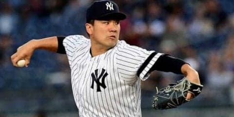 【MLB】田中将大、5回まで1失点で11勝目権利　勝てば自身初＆チーム7年ぶり地区Vの大一番