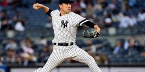 【MLB】田中将大の初地区Vを古巣・楽天も祝福「みごと優勝投手に」