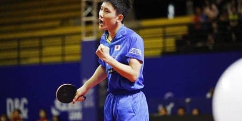 張本智和、シングルス初戦に臨む＜アジア卓球選手権・5日目見どころ＞
