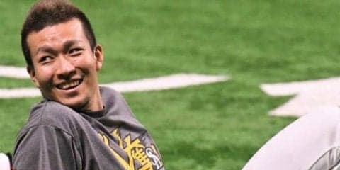 ホークス千賀、右膝打撲も練習参加　倉野コーチ「明日も様子を見ないと」