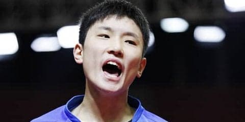 張本智和、3回戦へ　3ゲーム計6点に抑える完勝＜アジア卓球選手権・男子単＞