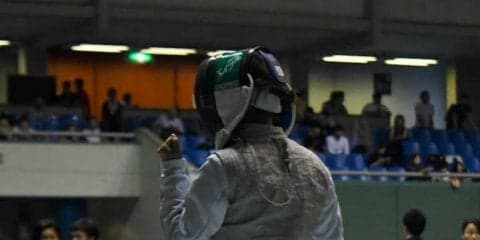 【フェンシング部】 全日本選手権大会、女子フルーレで清水が予選突破