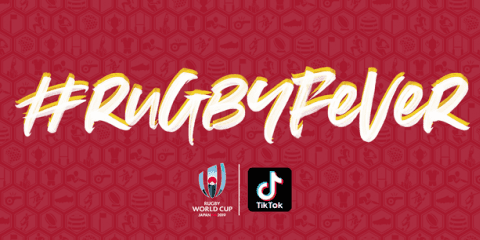 TikTokにラグビーワールドカップ2019日本オフィシャルアカウント開設