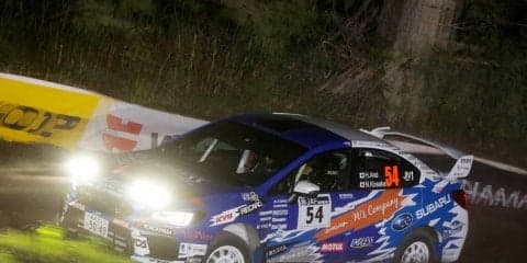 ラリー北海道：初日は新井大輝が僅差のトップ、APRCはヤングがリード