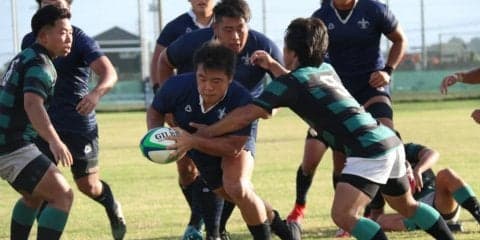 【ラグビー部】ホーム開幕戦、大差を付けて好発進!!