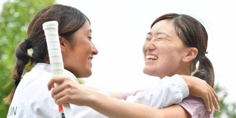 【庭球部女子】　立命大を圧倒し、１部残留！ ４年生は引退