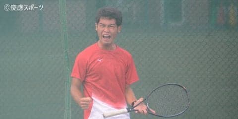 【テニス（男子）】中大に快勝！次戦の法大戦に弾みをつける／関東大学テニスリーグ　中大戦