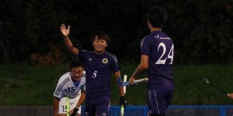 慶大に３−０で勝利！　次戦に弾みをつける／関東学生秋季１部リーグ戦