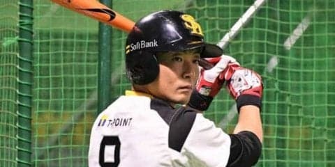 鷹・明石が先頭打者弾！　4番起用の柳田も適時打で続き“天敵”山本から2点先制