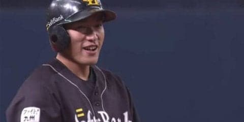 鷹、柳田がお目覚め！　初回適時打、6回には勝ち越し適時三塁打で3安打2打点