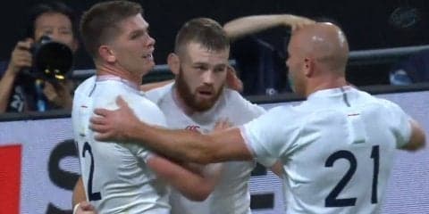 イングランド、トンガに35－3で快勝！CTBツイランギらによる全4トライで勝ち点5