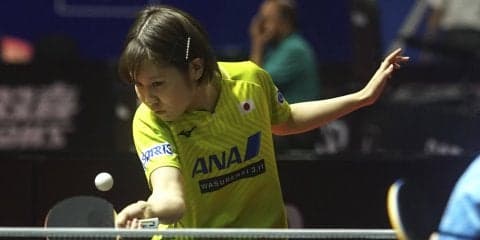 平野美宇、連覇ならず　リオ五輪金メダリストに屈す＜アジア卓球選手権・女子単＞