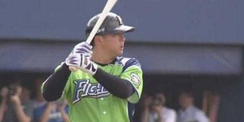 日ハム實松、現役最終戦での強肩発動に鎌スタ拍手喝采！　最終打席は二失